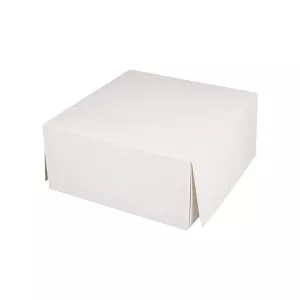 Boîte patisserie blanche 29x29x13cm